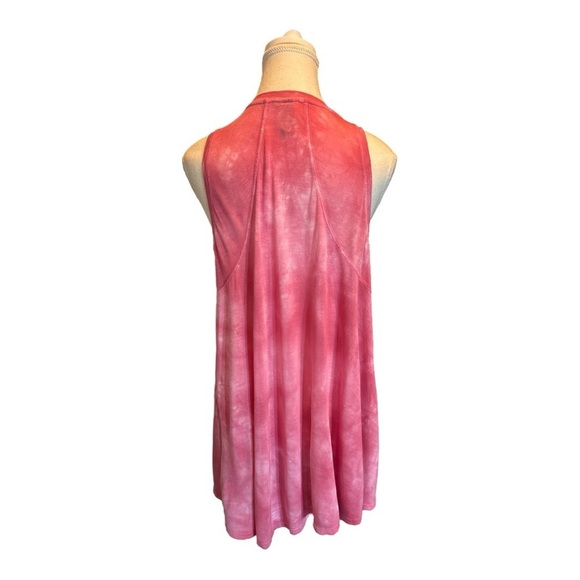 Sweaty Betty Easy Peazy Tank White Placement Tie Dye Bamboo Viscose Size M Pink - Picture 4 of 8